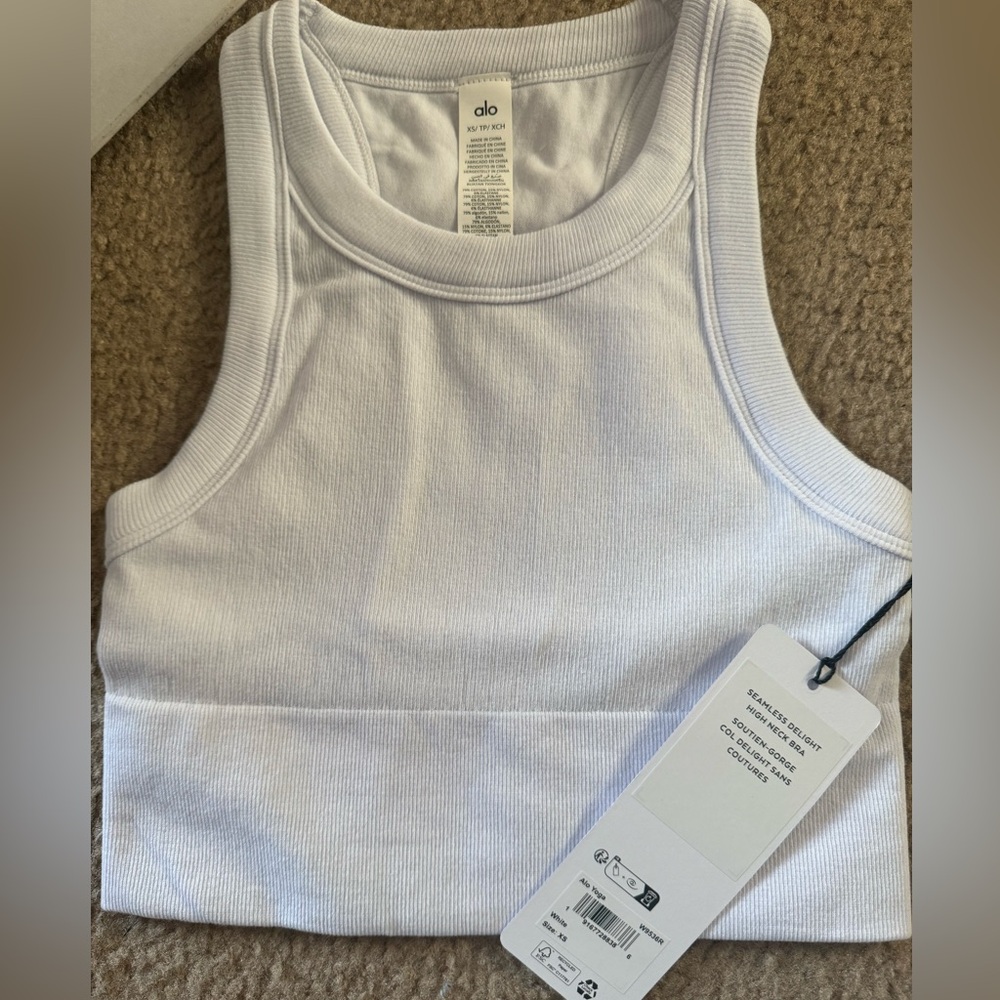 Alo seamless delight high neck bra